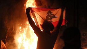 صرح وزير خارجية لبنان السابق وحليف حزب الله جبران باسيل في تموز/ يوليو الماضي بأن لبنان يواجه "حصارا ماليا"- جيتي