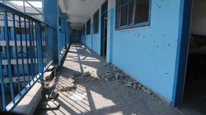 الصاروخ لم ينفجر لكنه أحدث دمارا بفصل مدرسي- وزارة الداخلية بغزة