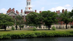 حرم جامعة هارفرد في الثامن من تموز/ يوليو 2020 في ولاية ماساتشوستس- أ ف ب
