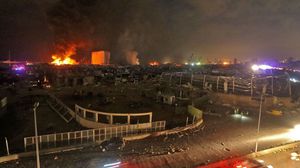 أعلنت سفارة هولندا عبر بيان عن إصابة 5 من موظفيها جراء الانفجار- جيتي
