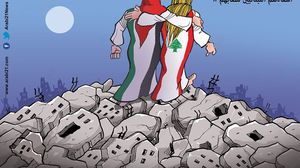 فلسطينيو  مخيمات  لبنان  كاريكاتير- علاء اللقطة