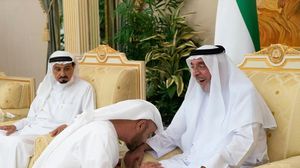 خليفة بن زايد غائب عن المشهد منذ سنوات بسبب تدهور حالته الصحية- وزارة الشؤون الرئاسية