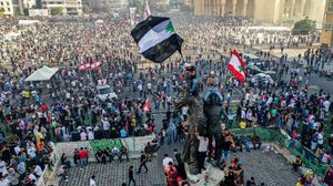 منذ 17 تشرين الأول/ أكتوبر الماضي، شهد لبنان احتجاجات واسعة ضد الطبقة السياسية- جيتي
