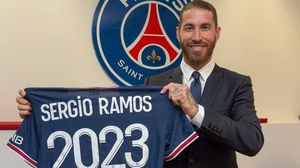 وكان راموس، انضم إلى باريس سان جيرمان في صفقة انتقال حر هذا الصيف- أ ف ب