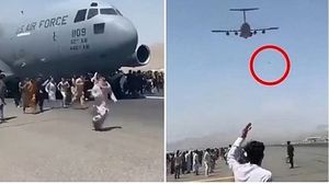 كان بين ضحايا تشبثوا في طائرة عسكرية أمريكية وهي تقلع من مطار كابول- أرشيف