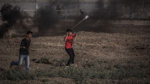 أطلقت قوات الاحتلال السبت الماضي النار على الشبان شرق غزة- جيتي