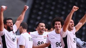 ضرب منتخب مصر موعدا في الدور نصف النهائي مع نظيره الفرنسي- أهرام / تويتر