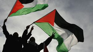 في 30 أيلول/ سبتمبر 2015 رُفع العلم الفلسطيني لأول مرة إلى جانب أعلام باقي الدول الـ193 الأعضاء في المنظمة الأممية- جيتي