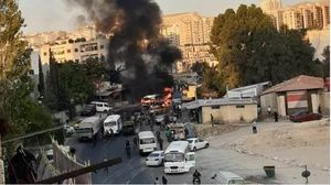 الانفجار وقع عند "مدخل مساكن الحرس"  التابع للنظام السوري- سانا