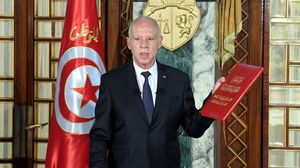 يقول سعيد إن المعتقلين متهمون بالتآمر على الدولة - (الرئاسة التونسية على فيسبوك)