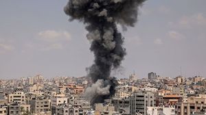 تواصل قوات الاحتلال شن عدوانها على قطاع غزة- جيتي