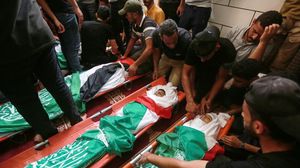الأطفال الخمسة قتلوا في هجوم لسلاح الجو الإسرائيلي في اليوم الأخير للعدوان على غزة- جيتي