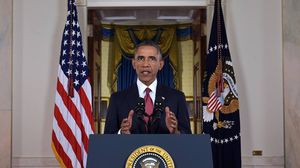 أوباما يسير إلى منزلق سلس من تدخل محدود إلى حرب ضد داعش (أرشيفية) ـ أ ف ب