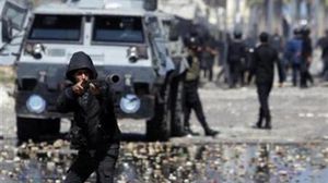 الاشتباكات نشبت إثر مهاجمة عناصر مركز شرطة المدينة - أرشيفية