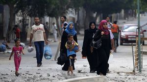 الدمار شرد مئات العائلات في غزة - أرشيفية