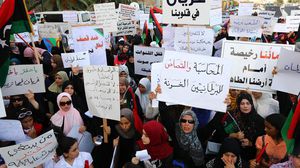 مظاهرة في العاصمة الليبية طرابلس مناهضة لبرلمان طبرق - الأناضول