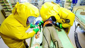 إصابة بإيبولا في سيراليون - أ ف ب