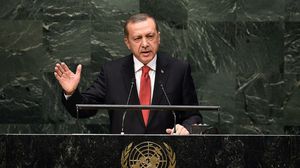 أردوغان وجه انتقادات للأمم المتحدة لاعترافها بالسيسي رئيسا لمصر - أ ف ب
