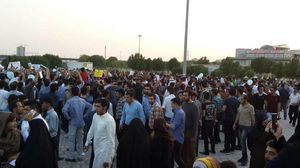 مظاهرة احتجاجية في الأحواز ضد السلطات الإيرانية - أرشيفية