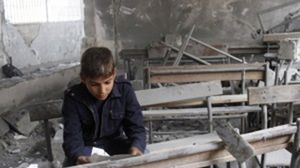 تعرضت العديد من المدارس للدمار نتيجة قصف النظام والمعارضة - أرشيفية
