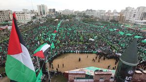 مهرجان لحركة حماس في الضفة الغربية - (وكالات محلية)