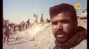 صورة للعامري خلال قتاله مع القوات الإيرانية ضد الجيش العراقي في ثمانينيات القرن الماضي- أرشيفية