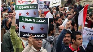 شهدت مصر قبل الانقلاب مظاهرات وحملات تضامن مع السوريين - أرشيفية