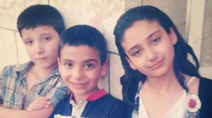 الأشقاء سيدرا، عبد الكريم، محمد، بعض ضحايا قصف إدلب - تويتر