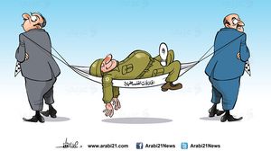 الخلافات الفلسطينية كاريكاتير