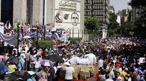 تكررت المظاهرات على خلفية تردي الأوضاع المعيشية في مصر - أرشيفية