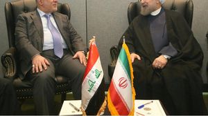 روحاني والعبادي خلال لقائهما على هامش اجتماعات الأمم المتحدة- فيسبوك