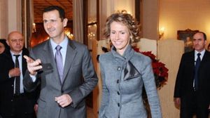 بشار الأسد وزوجته - أرشيفية
