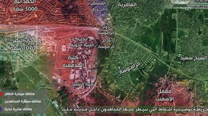 تسعى المعارضة لاستعادة السيطرة على الكليات الحربية - أحرار الشام