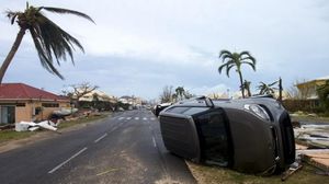 ارتفعت المؤشرات الأمريكية والعالمية على نطاق واسع عقب تراجع قوة الإعصار إرما- أ ف ب