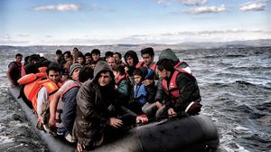 وضعت الحكومة الإيطالية الجديدة سياسة ترمي إلى وقف تماما وصول المهاجرين إلى سواحلها- ا ف ب
