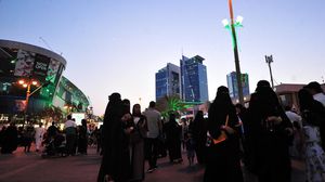 السعوديات سمح لهن بحضور الحفل في اليوم الوطني المقام في استاد الملك فهد- تويتر