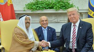 ترامب أكد دعمه لجهود الكويت في السعي لحل الأزمة الخليجية- كونا