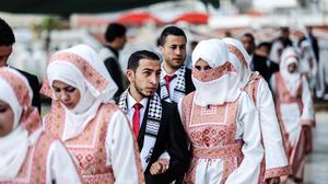 العرس الجماعي رعته حركة المقاومة الإسلامية حماس- أرشيفية