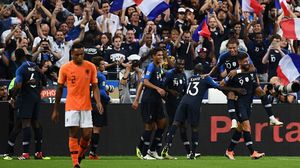 ارتفع رصيد فرنسا إلى 4 نقاط في الصدارة بفارق 3 نقاط عن ألمانيا- جيتي