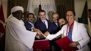 مراسم اتفاق سوداني تركي في السفارة التركية في الخرطوم- الأناضول
