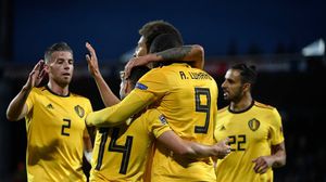 ارتفع رصيد بلجيكا إلى 3 نقاط في الوصافة بفارق الأهداف خلف سويسرا- حساب منتخب بلجيكا الرسمي- تويتر