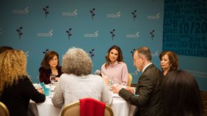 ينتظر العرموطي جوابا من الحكومة - (صفحة الملكة رانيا على تويتر)