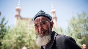 أحد مسلمي الإيغور اعتقل لأنه أطلق لحيته- جيتي