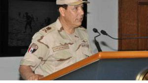 تم تعيين الشحات مديرا للمخابرات الحربية في نيسان/ أبريل 2015- صفحة المتحدث العسكري
