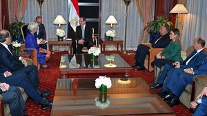 مدير عام صندوق النقد اجتمعت بالسيسي في نيويورك- الرئاسة المصرية