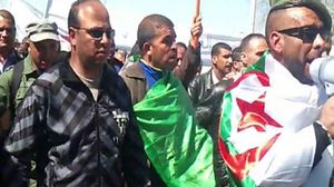 قرر المتظاهرون الاعتصام في منطقة "الحوش المخفي" في ولاية بومرداس شرق العاصمة- صحيفة الخبر الجزائرية