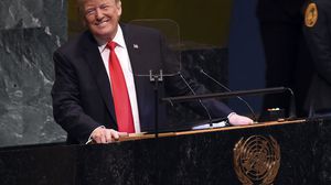 ترامب أثار الضحك في الأمم المتحدة عند الحديث عن إنجازاته- جيتي