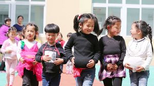 أطفال مدرسة في الصين- جيتي