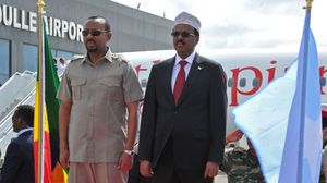 رئيس وزراء إثيوبيا والرئيس الإريتري حضرا مراسم إعادة فتح السفارة- جيتي