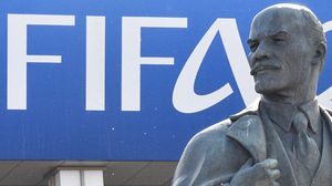 ويرجع تاريخ تمثال لينين في مدينة شهرتوس إلى عام 1980، حيث وضع بها إبان فترة الحكم السوفيتي- أرشيفية جيتي